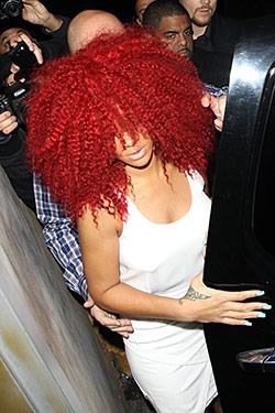 Rihanna's Red Hair Evolution | Imagemaven's Blog